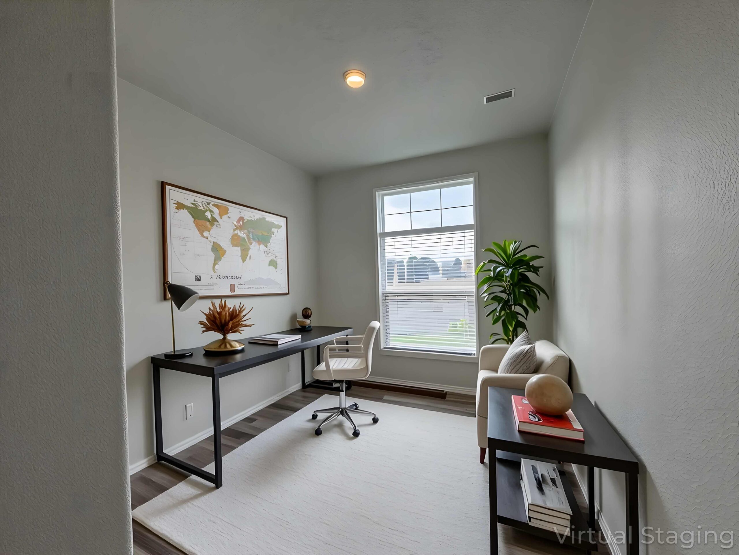 contemporary home office with sleek workspace at brooke view in boise id scaled